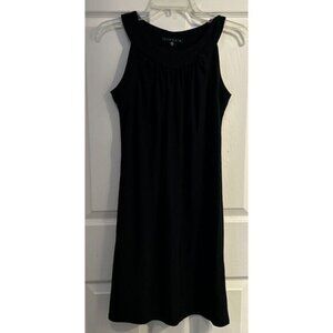 Tiana B. Size S Small Woman's Black  Sleeveless‎ Swing Dress